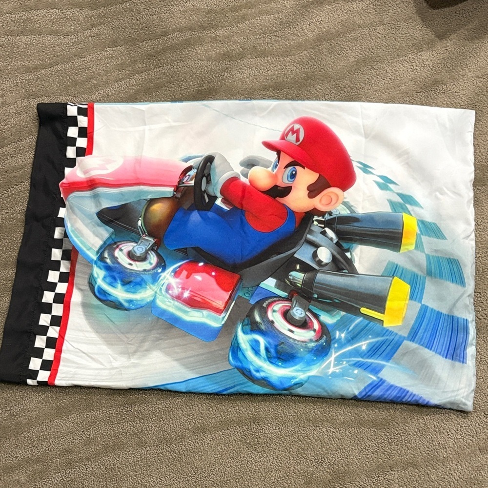 Nintendo Mario Kart Racing Pillowcase